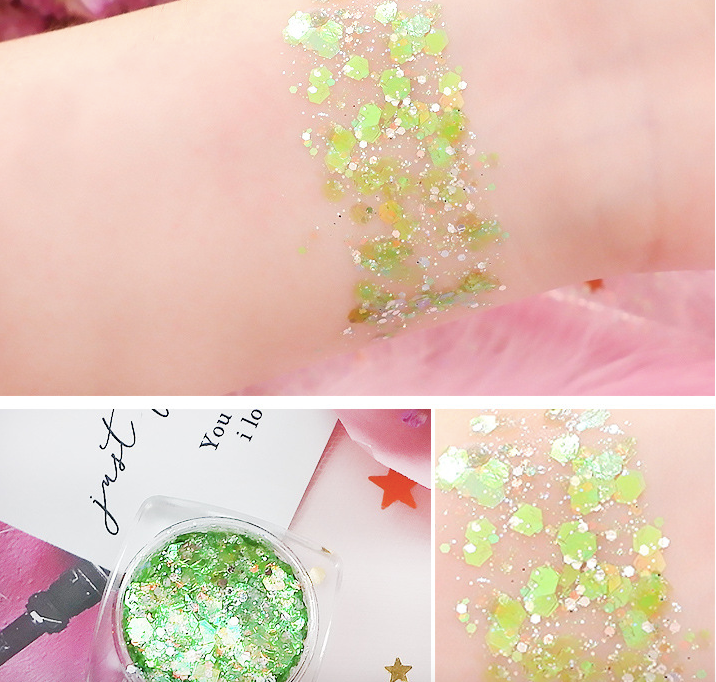 Sequins Eye Shadow Face Body Glitter Paste Gel Shiny