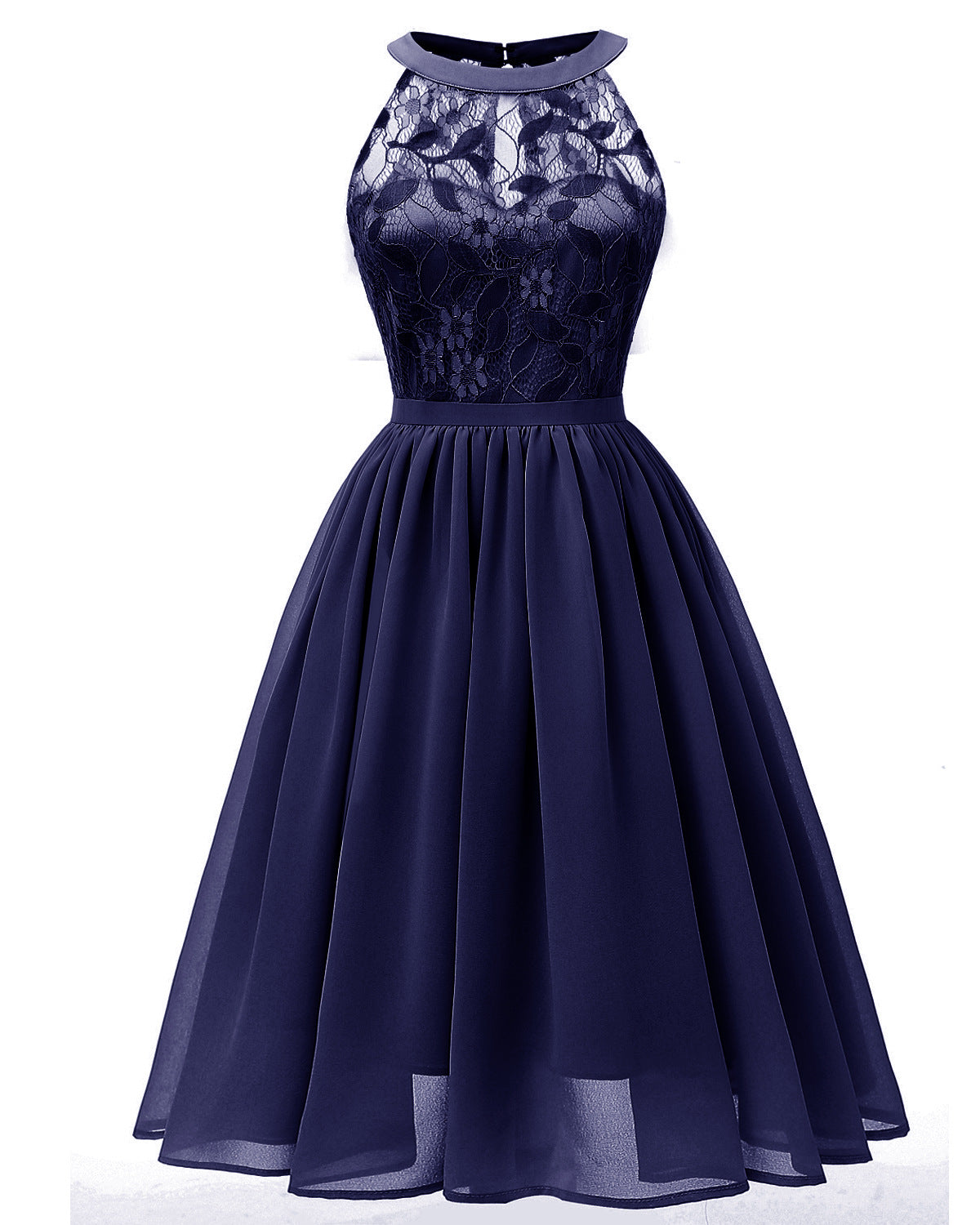 Sleeveless Lace Dress