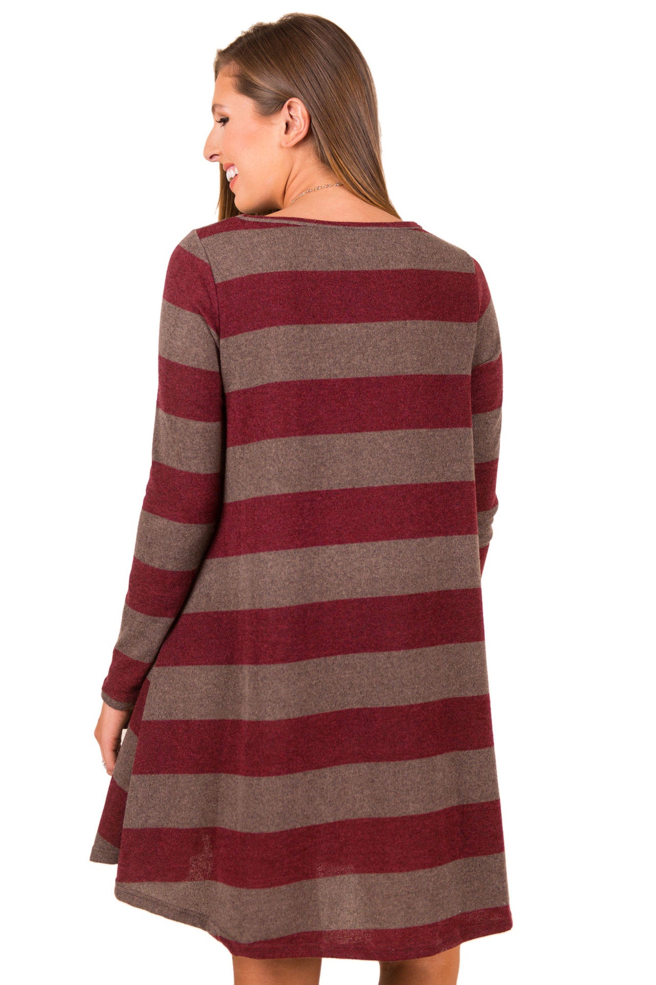Stripe Casual Dress