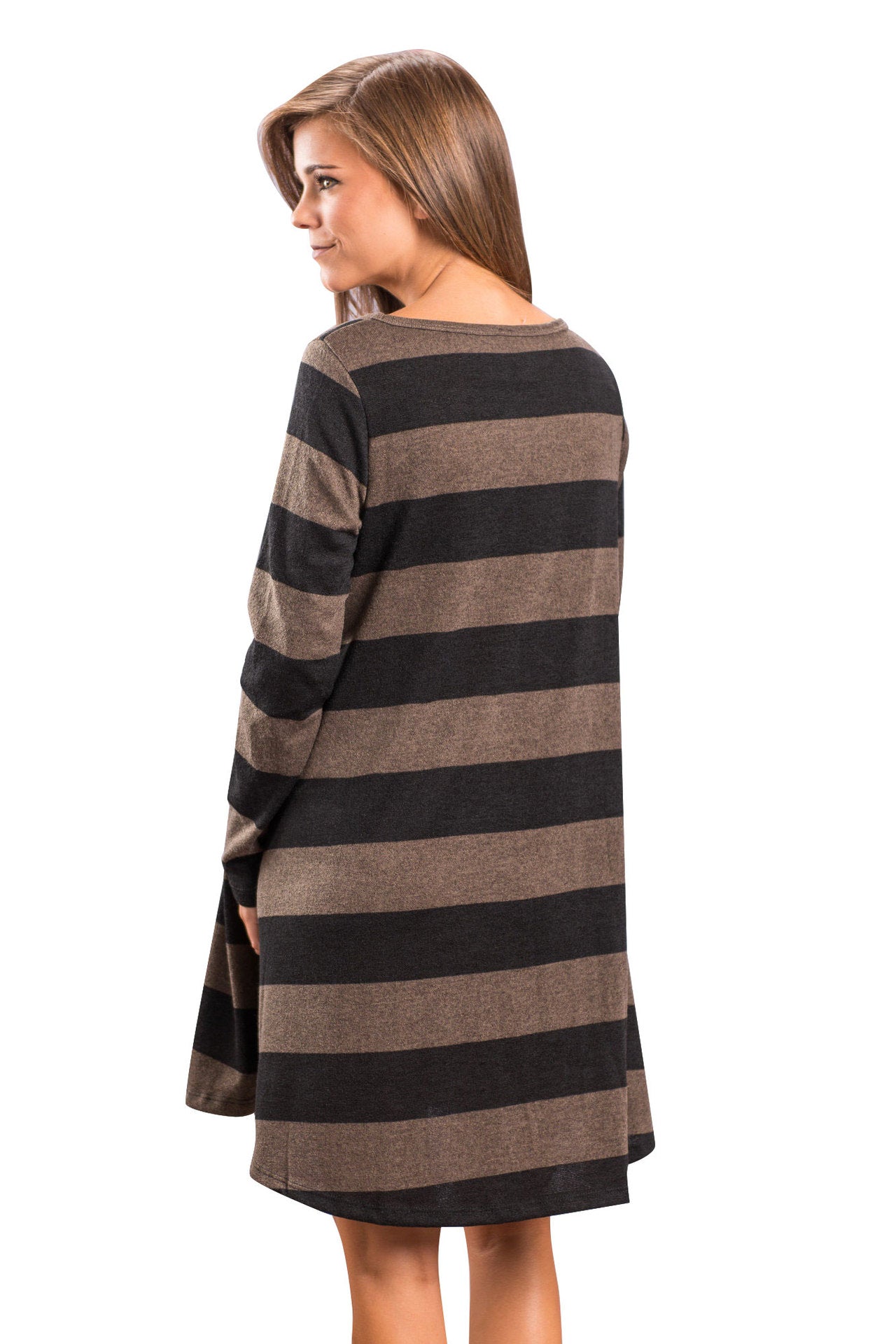 Stripe Casual Dress