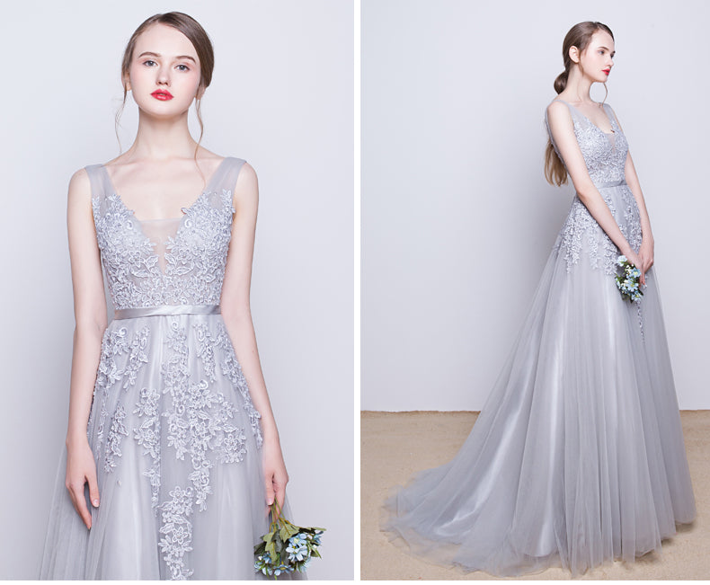 V Neck Maxi Dress