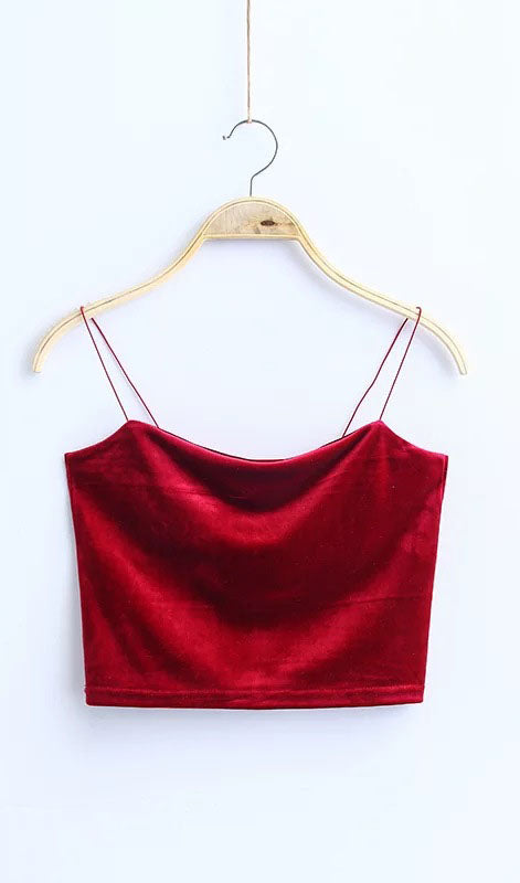 Velvet Cami Top